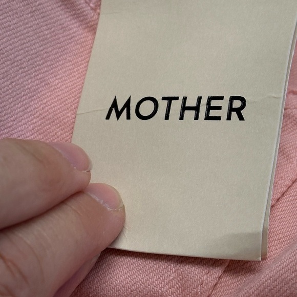 NWT MOTHER The Mid Rise Dazzler Ankle Jeans - Quartz Pink - Size 32 - Picture 9 of 14